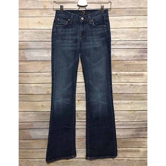7FAMK Boot Cut Denim Jeans - Picture 1 of 7